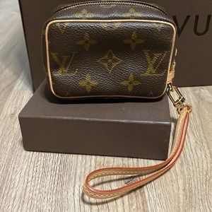 Louis Vuitton Monogram Canvas Wapity Wristlet.